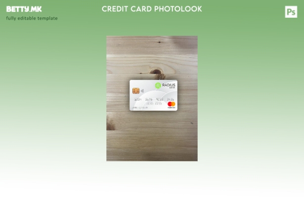 модерен стил САД Масачусетс Radius банка мастер картички photolook преден шаблон